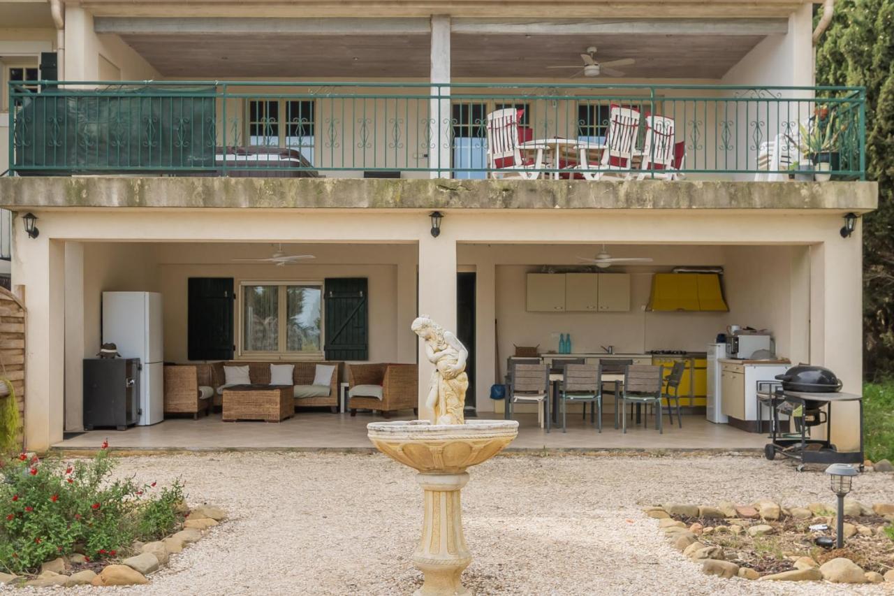 Villa Les Cigales Ouveillan Ngoại thất bức ảnh